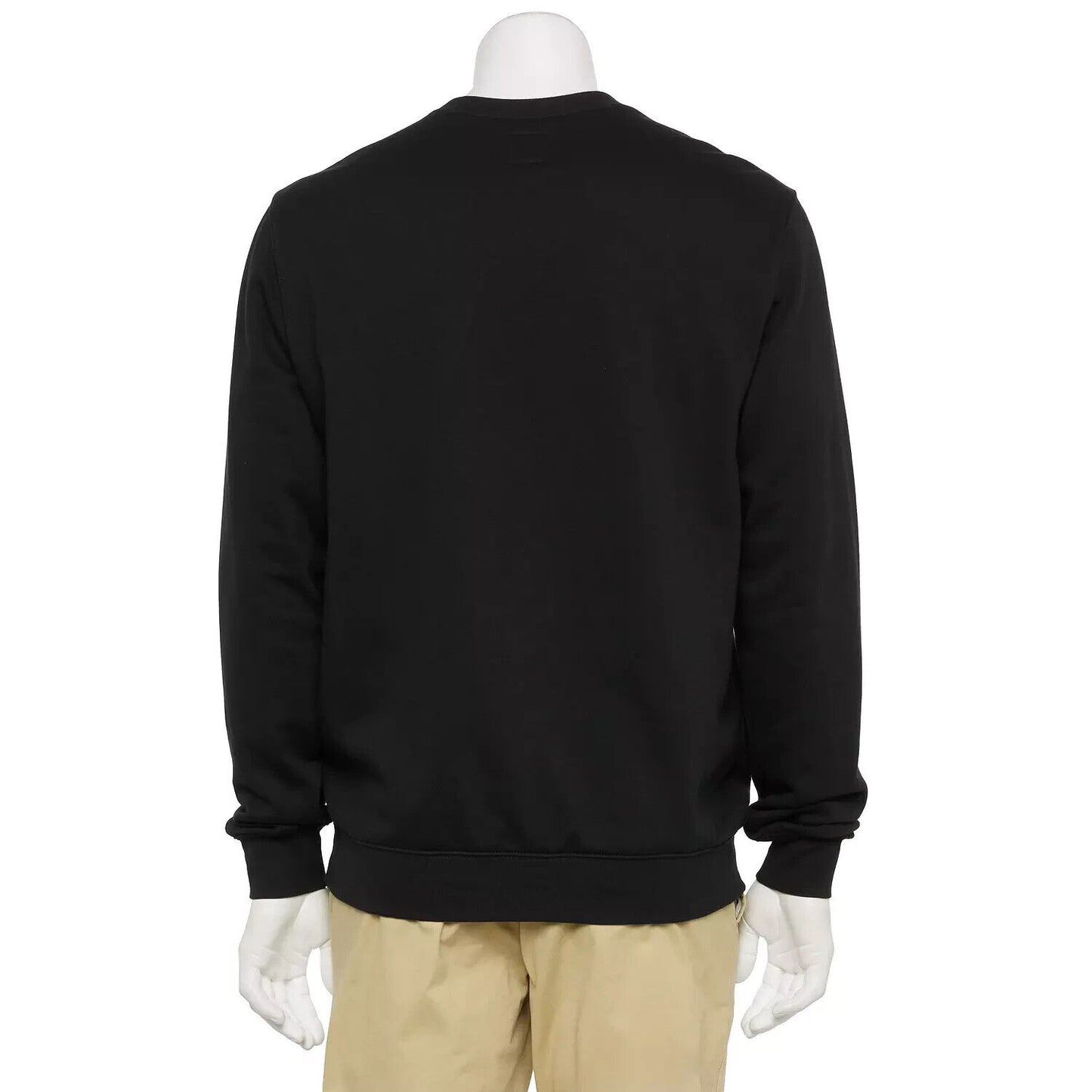 Men's Vans® Fleece Crewneck Graphic Sweatshirt | Size: LARGE Color: Black