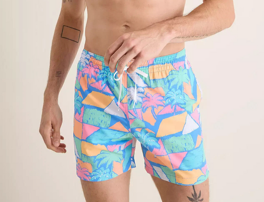 Chubbies Classic Swimming Shorts | Abstract Palm 5.5-inseam Swim Trunks