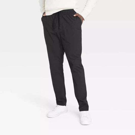 All in Motion Men’s Ripstop Cargo Slim Fit Pant - Color (BLACK)