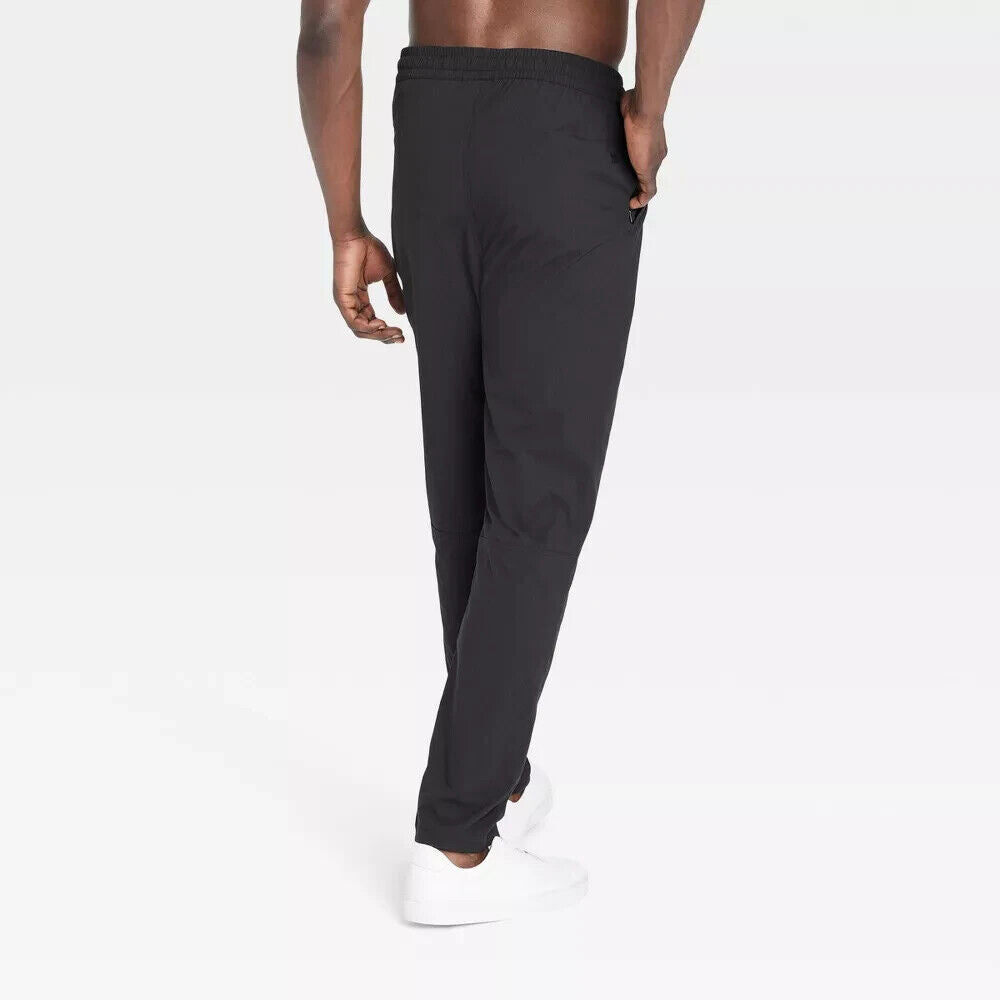 All in Motion Men’s Ripstop Cargo Slim Fit Pant - Color (BLACK)