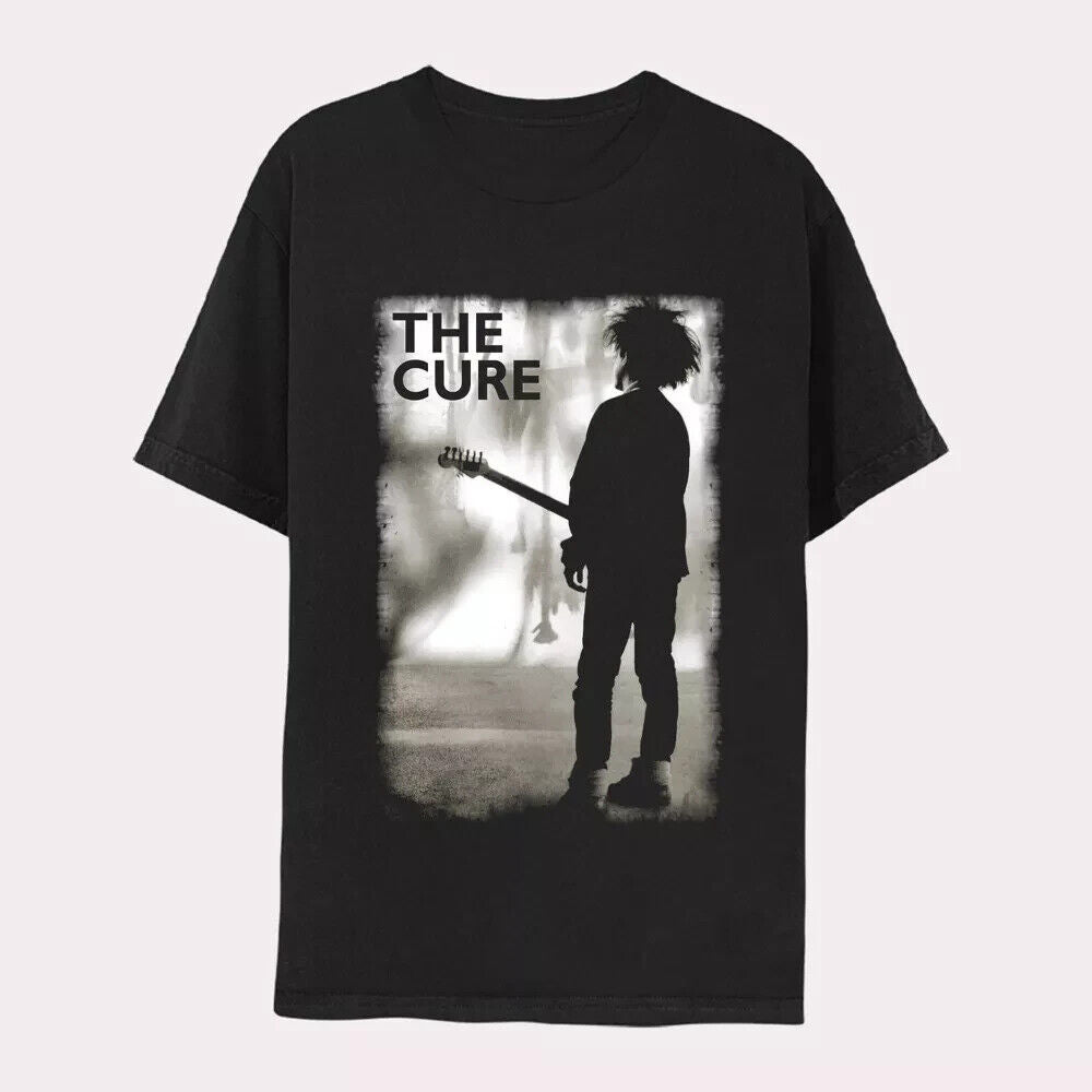 The Cure Band Graphic T-Shirt | Men’s Size Shortsleeve Shirt | Official Band Tee, Cotton