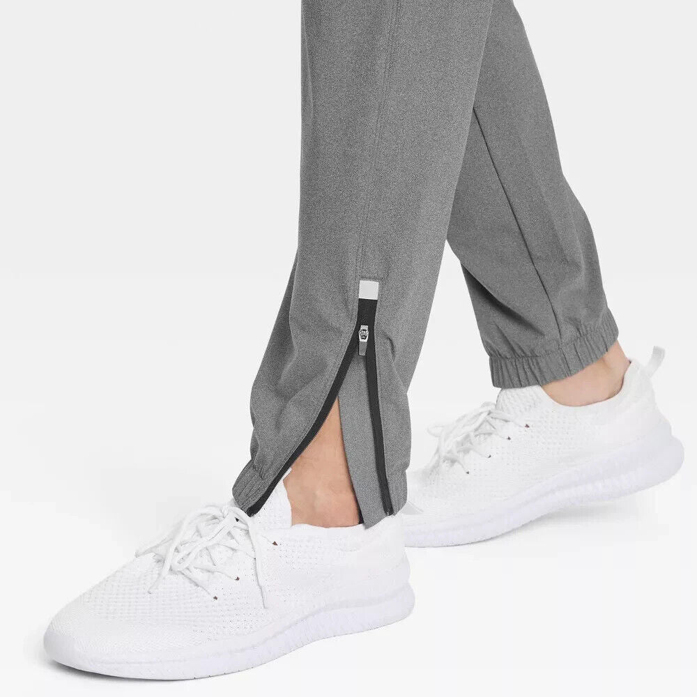 All In Motion Men's Tricot Jogger Running Pants - (HEATHERED GRAY)