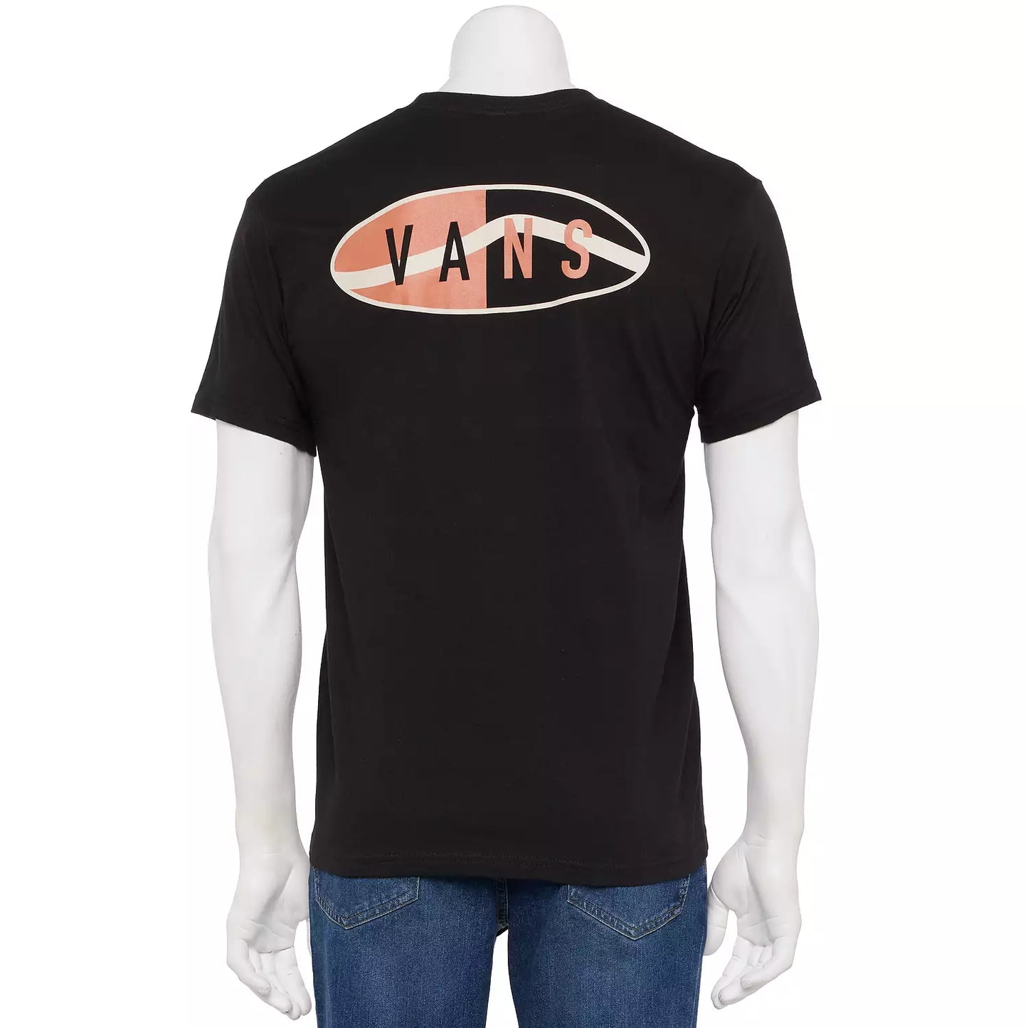 Vans Black Graphic T-Shirt | Men’s Shortsleeve Shirt | Official