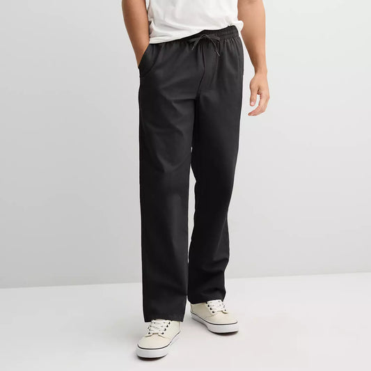 Vans® Classic Elastic Waist Pants - Official Color (BLACK)