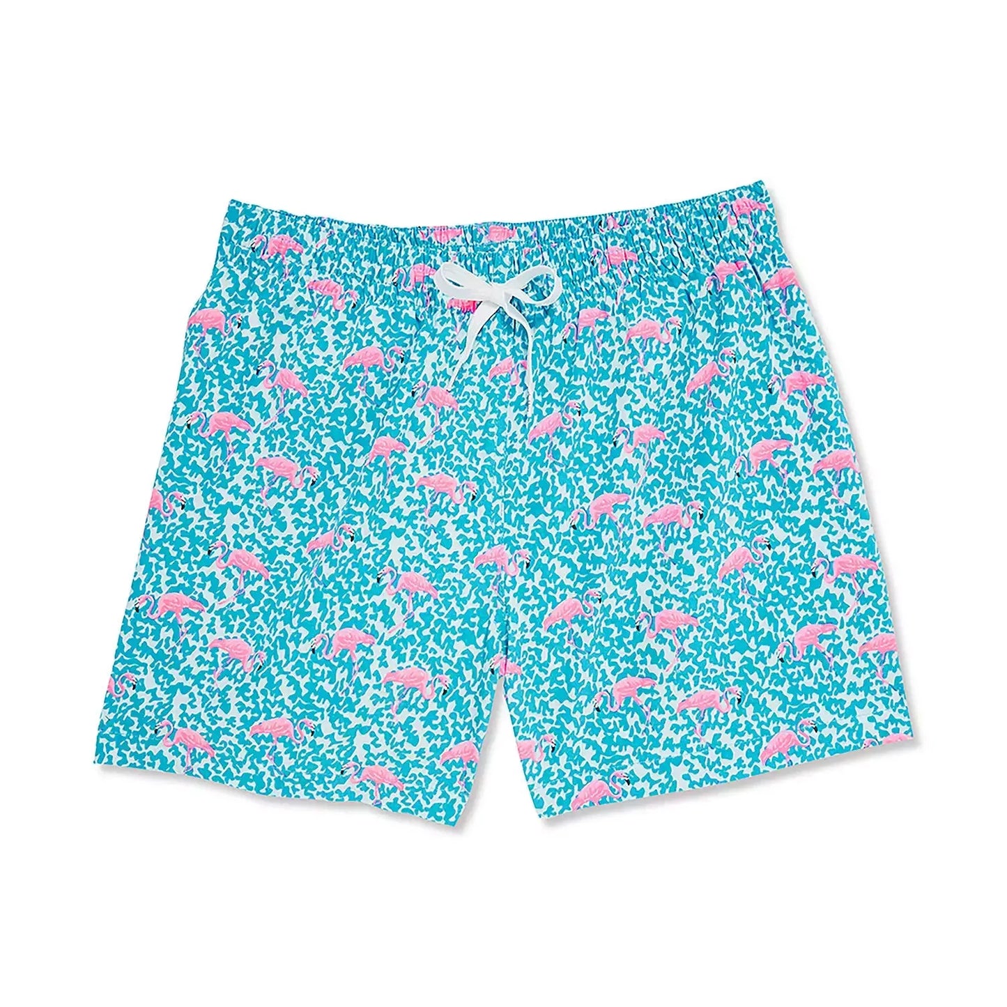 Chubbies Classic Swimming Shorts | Flamingo Blue 5.5 inseam Swim Trunks